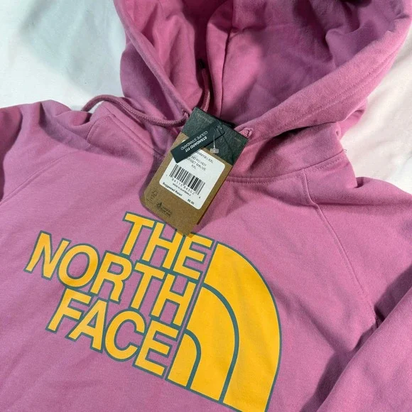 The North Face Womens Hoodie Sweatshirt XX Large Standard Fit Mauve - Picture 2 of 9